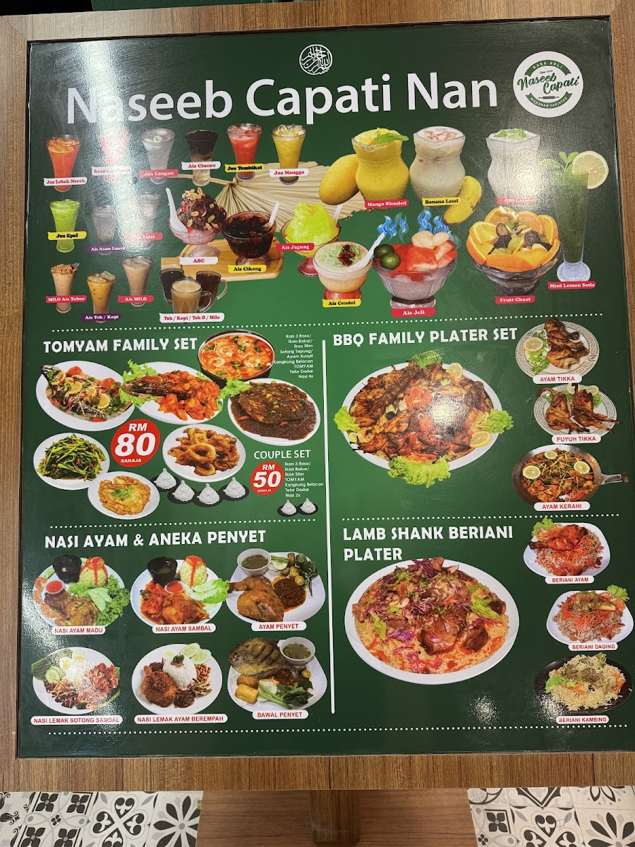 NASEEB CAPATI NAN TMN U Photo Menu 1
