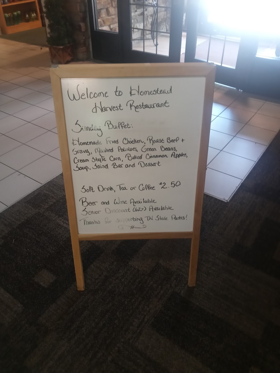 The Restaurant at Cumberland Mountain Photo Menu 9
