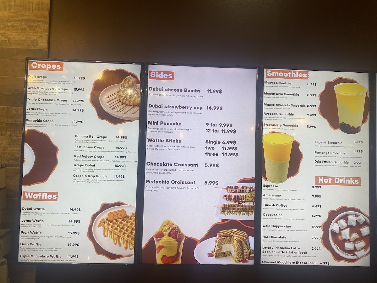 Crepe N’ Drip Photo Menu 8