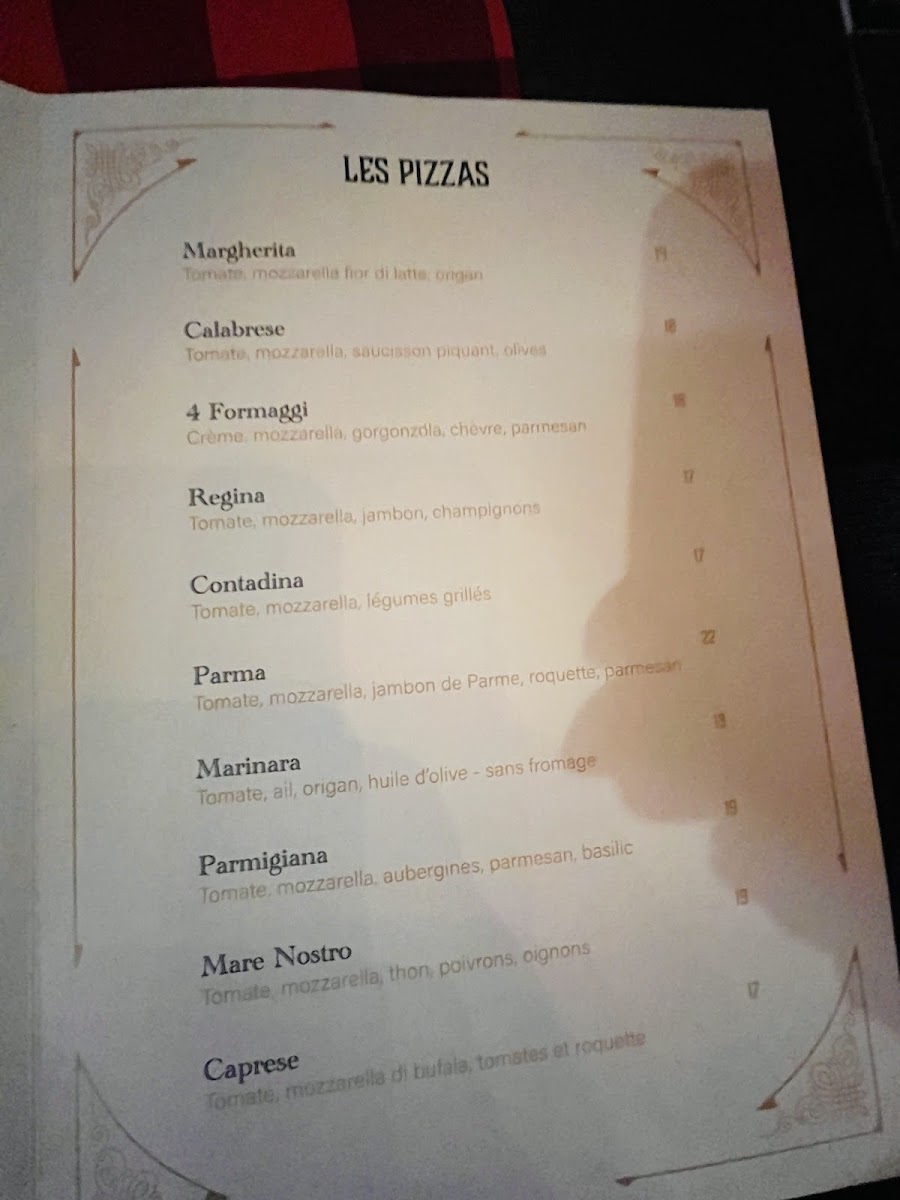 The Duke’s Restaurant Photo Menu 2