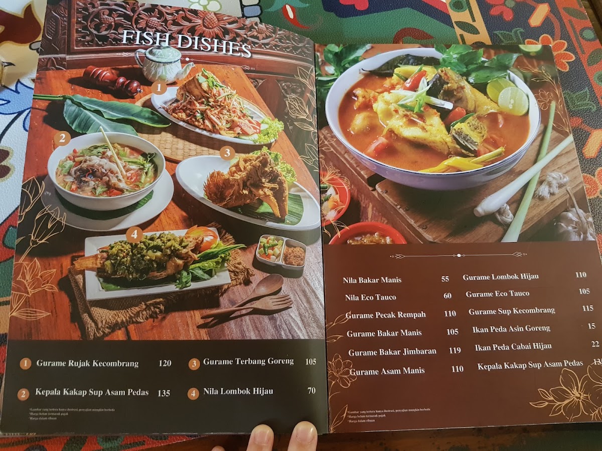 Rumah Makan Jati Photo Menu 2