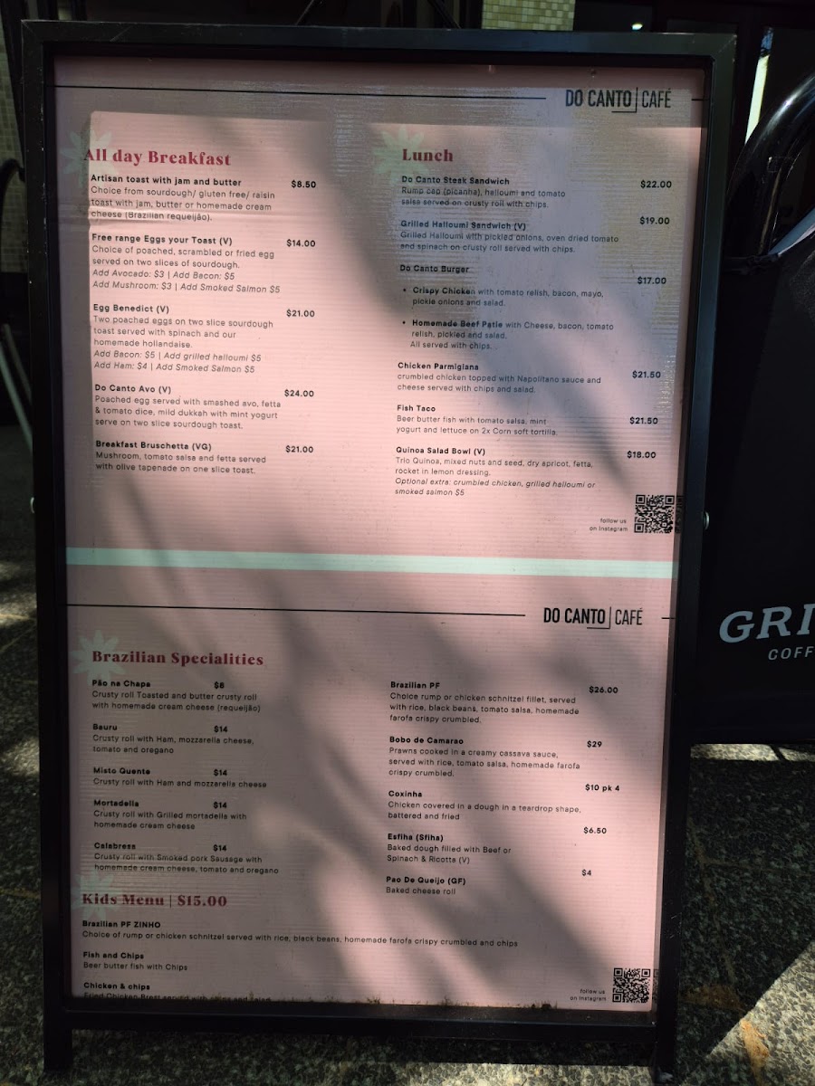 Do Canto Cafe Photo Menu 5