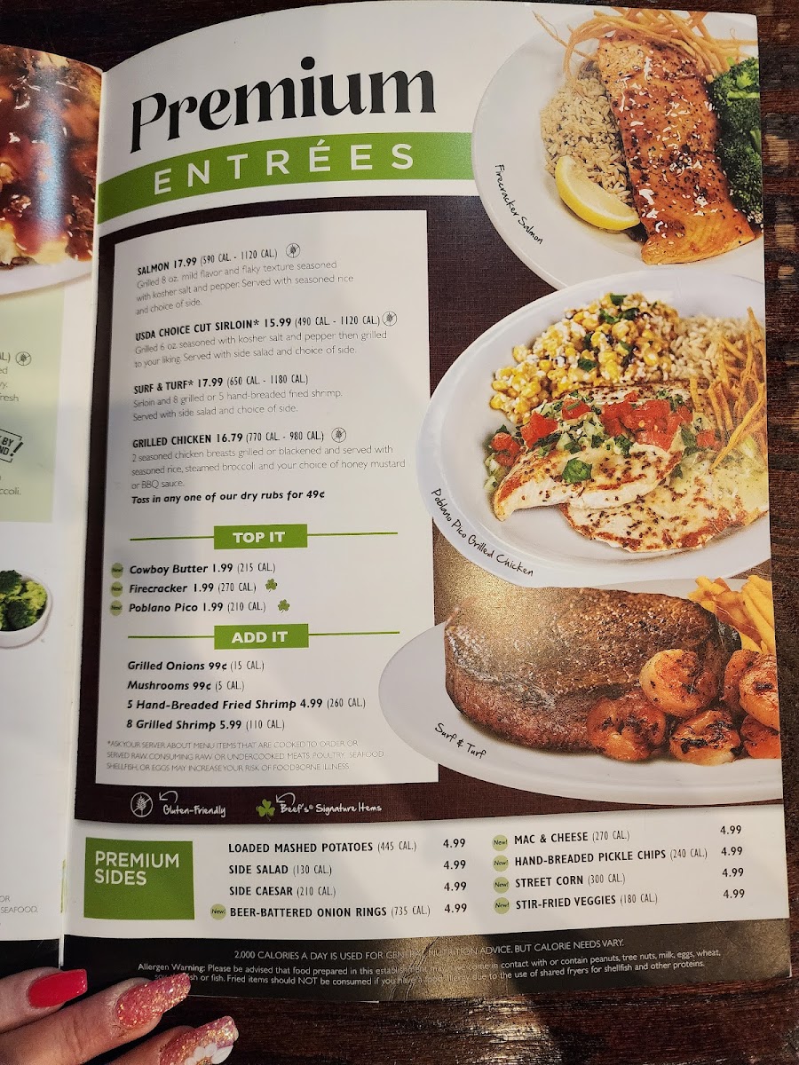 Beef 'O' Brady's Photo Menu 5
