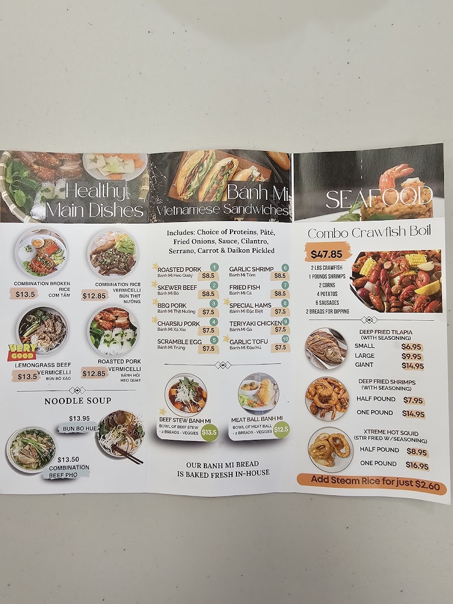 Saigon Delights (Pho - Seafood - Crawfish) Photo Menu 7