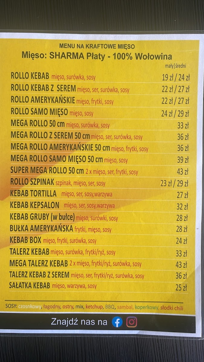 FAST KEBAB Photo Menu 2
