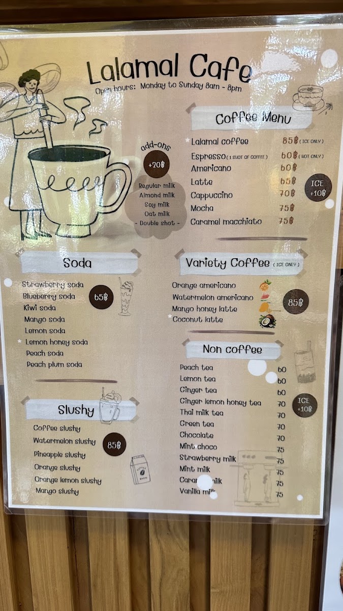 Lalamal Cafe Photo Menu 2