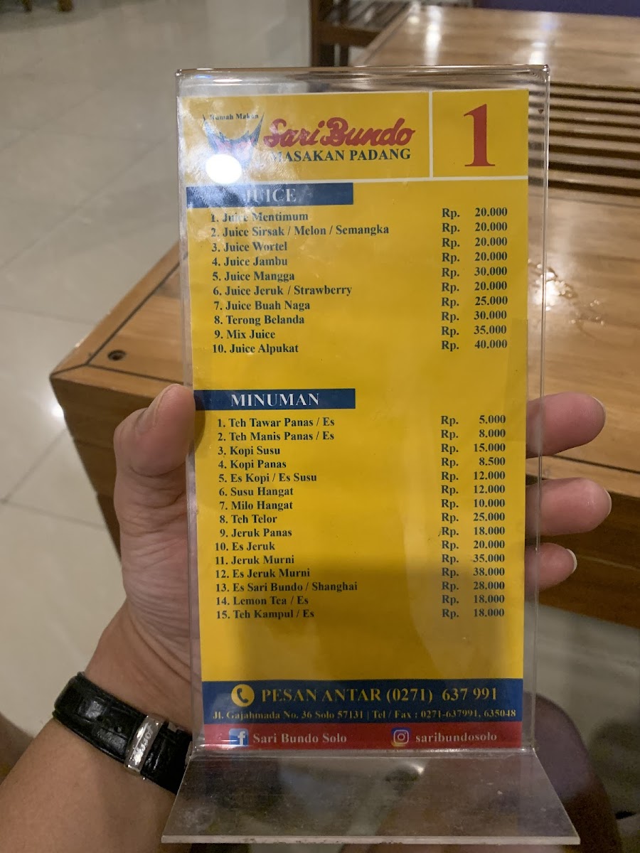 RM Sari Bundo Photo Menu 3