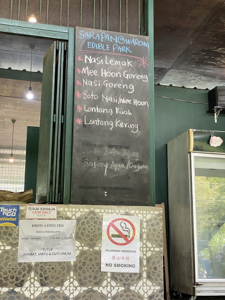 Warung • Edible Park Photo Menu 10