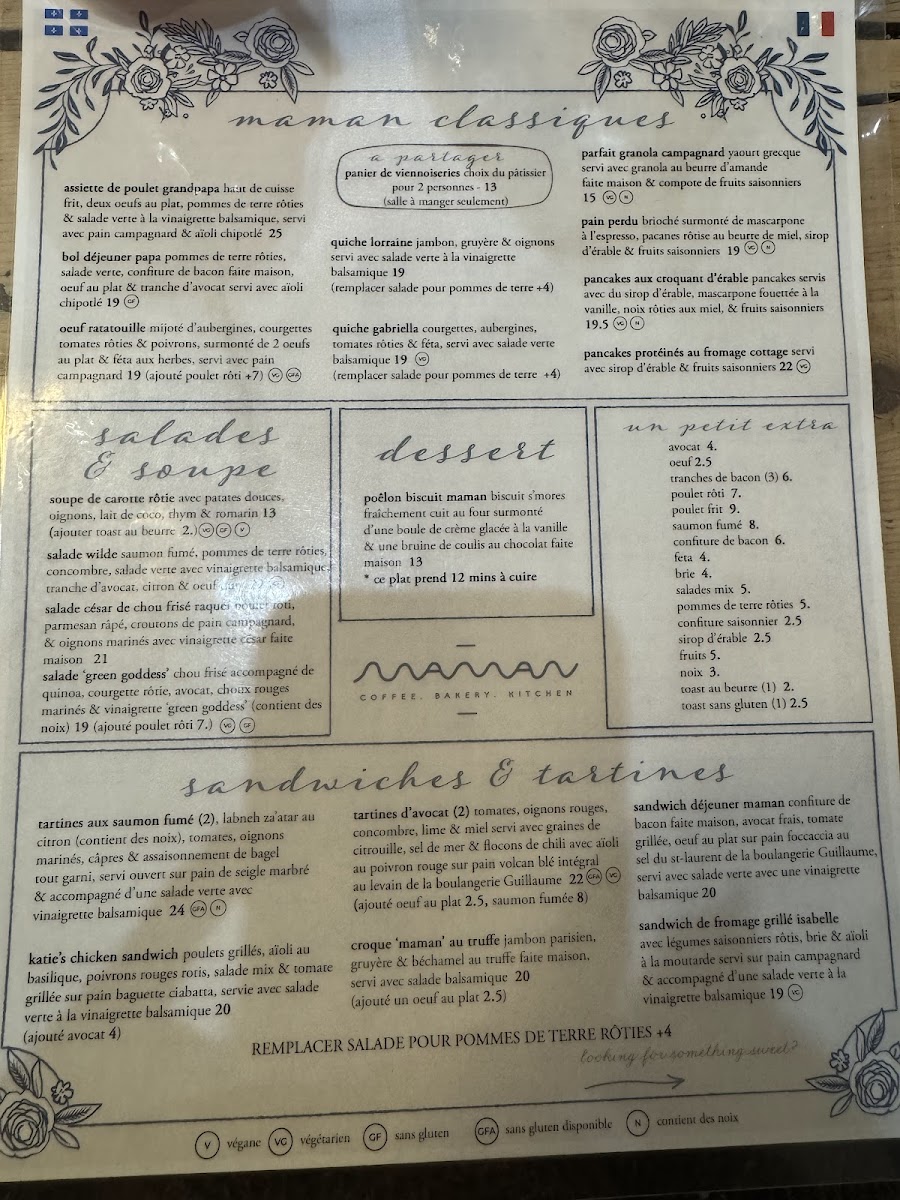 maman Photo Menu 1