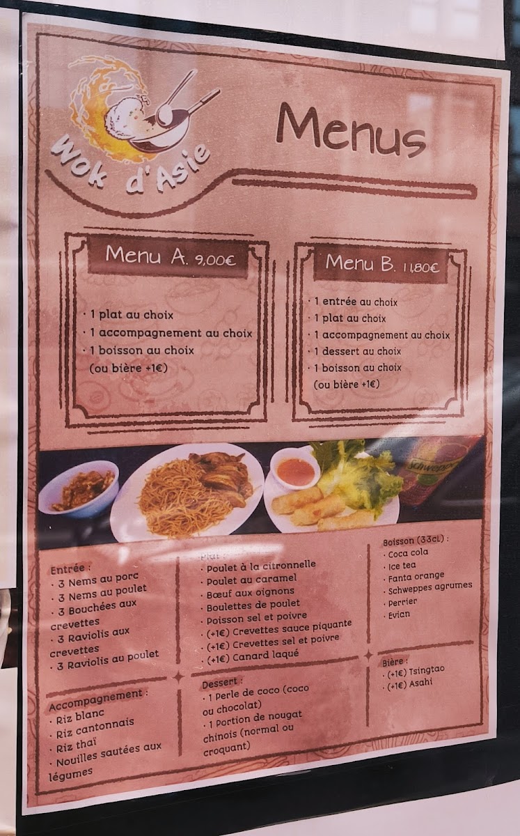 Wok d'Asie Photo Menu 6
