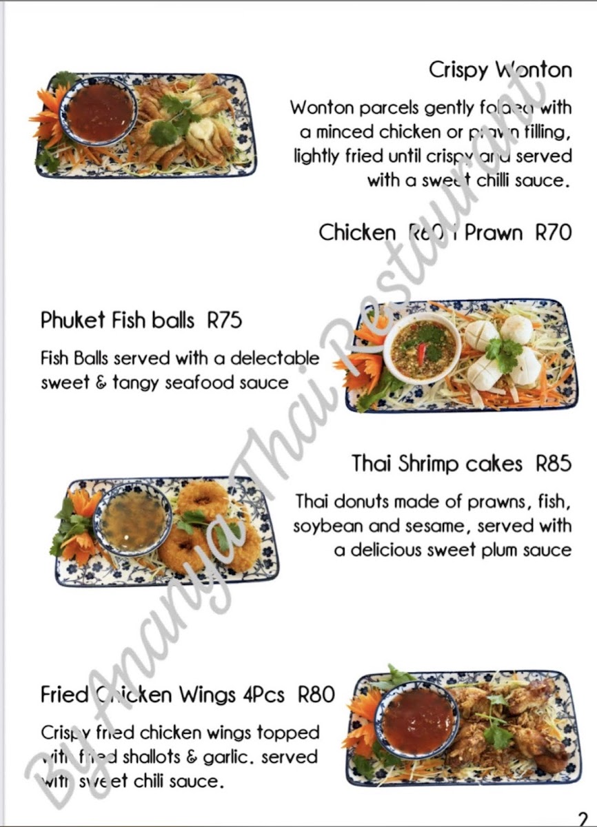 Ananya Thai Restaurant Photo Menu 10