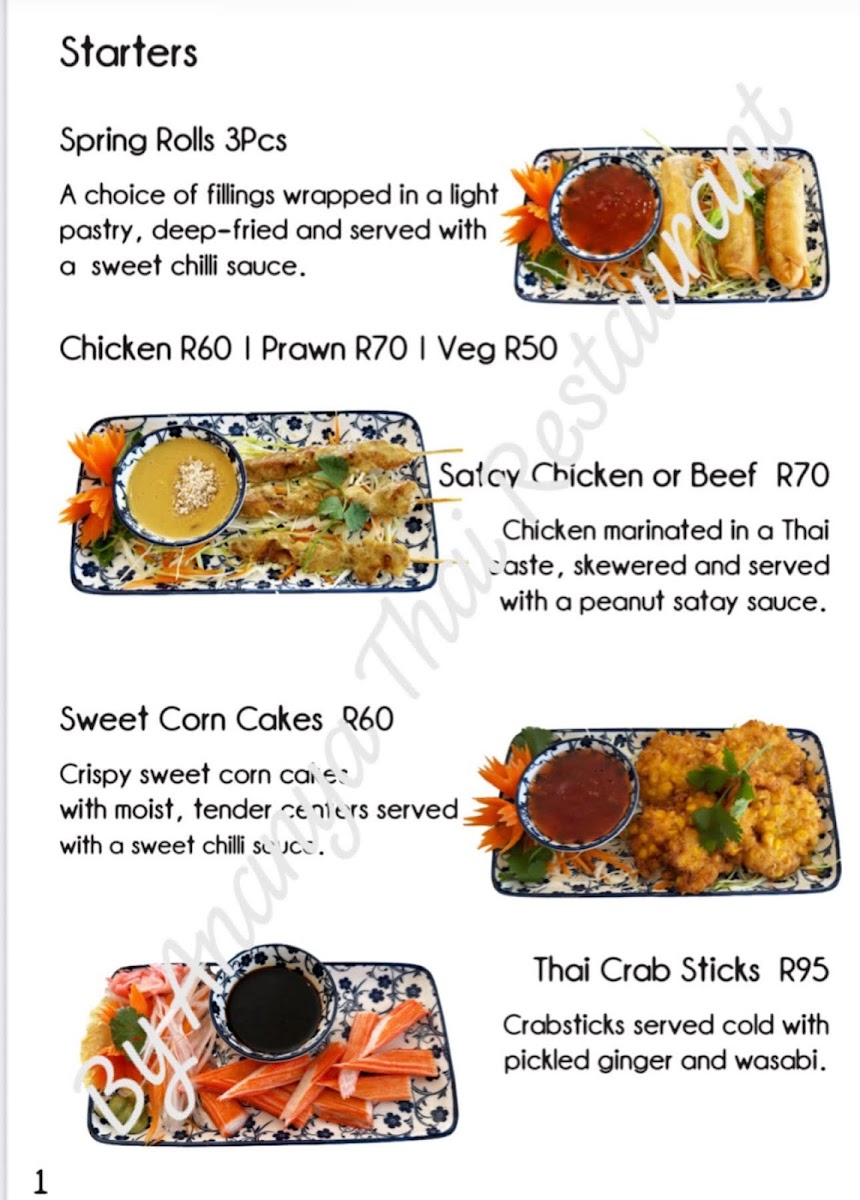 Ananya Thai Restaurant Photo Menu 6