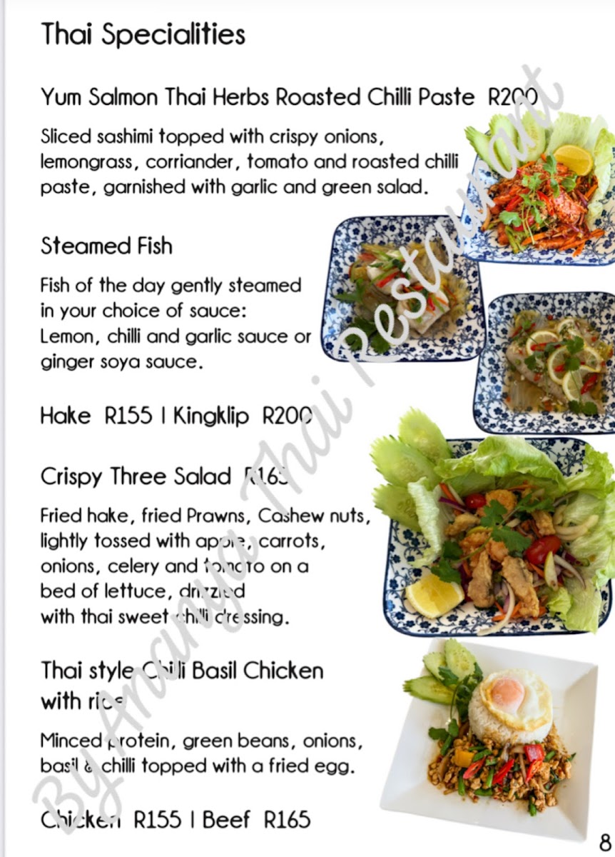 Ananya Thai Restaurant Photo Menu 8