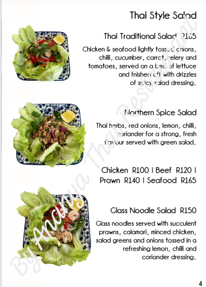 Ananya Thai Restaurant Photo Menu 9