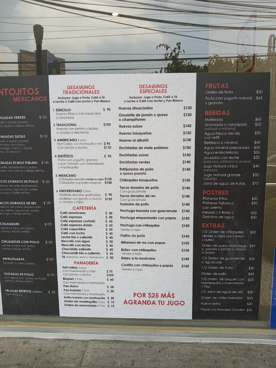 Cafetería Sacs S.A. de C.V. Photo Menu 2