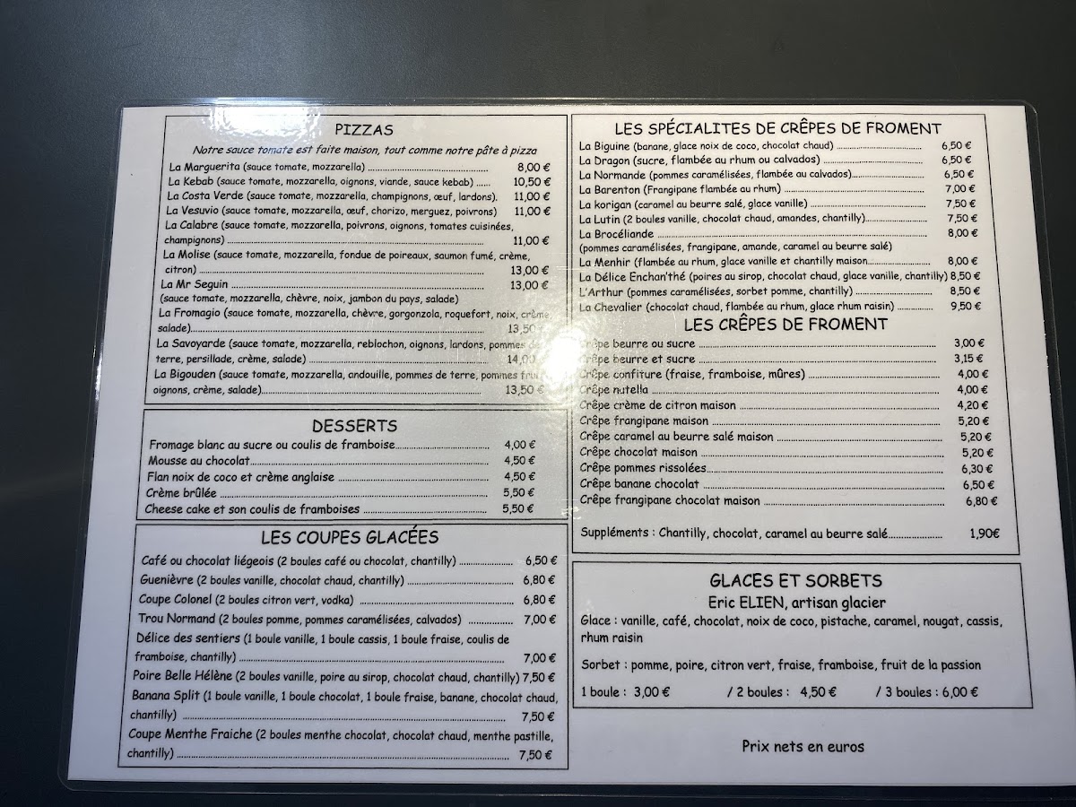 La Crêpe Enchan’Thé Photo Menu 1