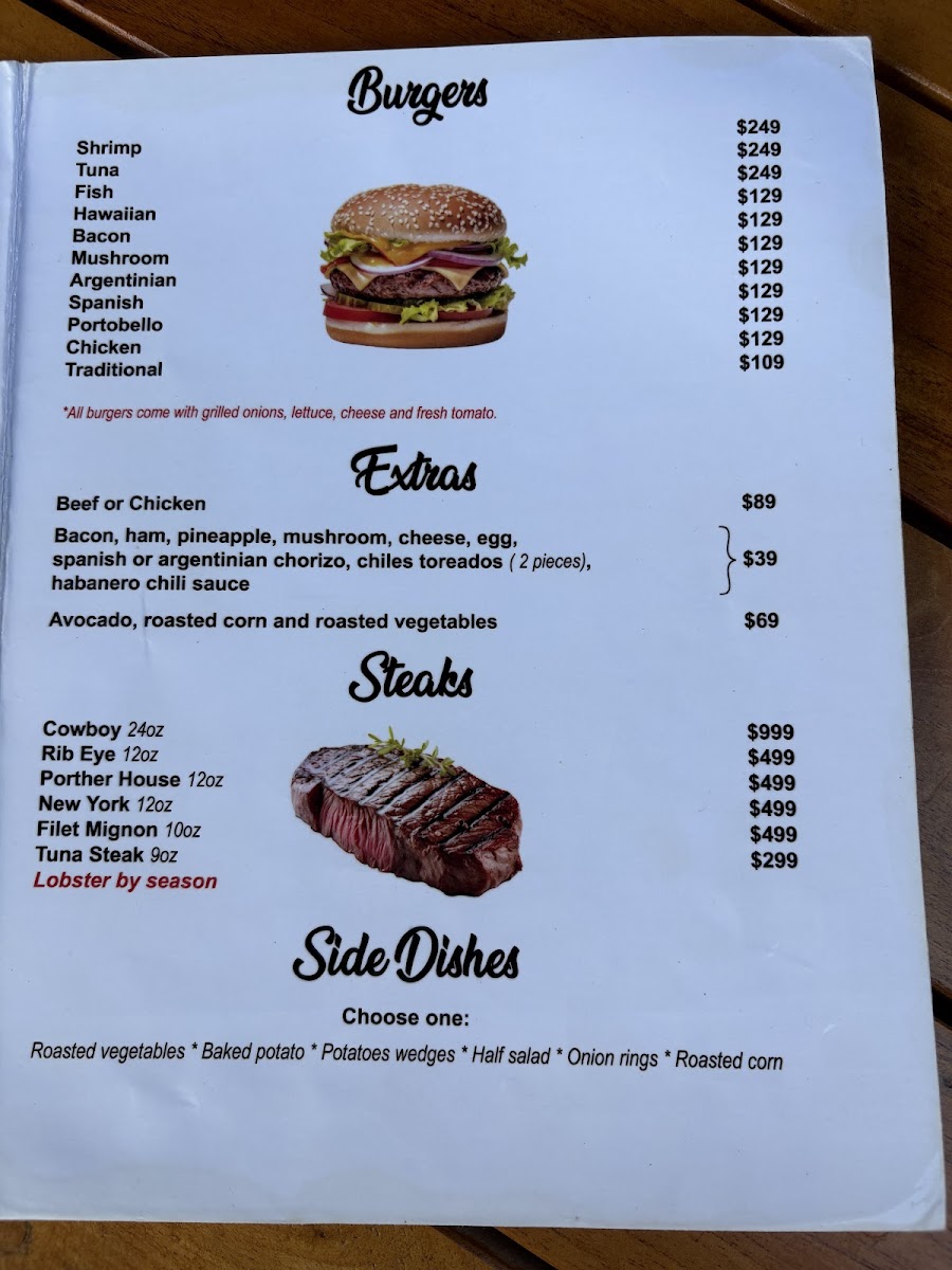 Mingo's Place Photo Menu 4