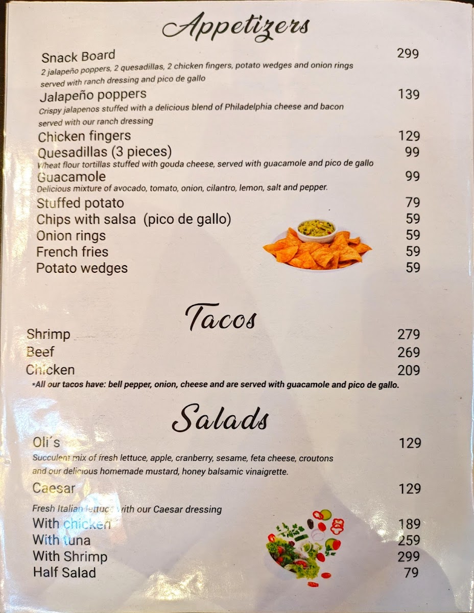 Mingo's Place Photo Menu 5
