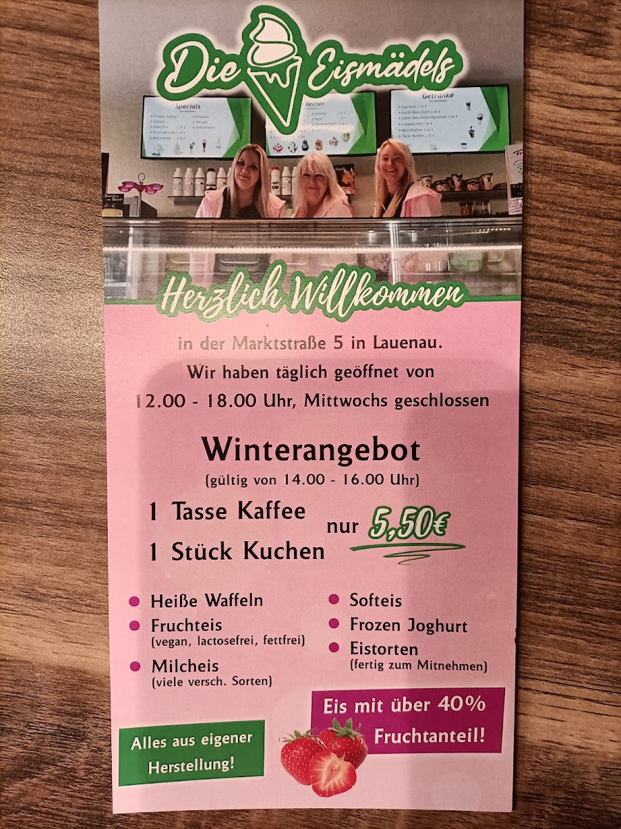 Eiscafé Eismädels Lauenau Photo Menu 2