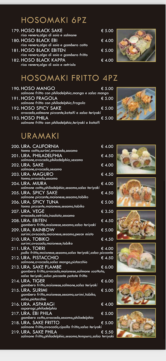 JIN SUSHI RESTAURANT Photo Menu 2