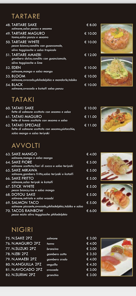 JIN SUSHI RESTAURANT Photo Menu 7