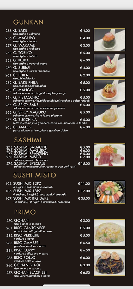 JIN SUSHI RESTAURANT Photo Menu 9