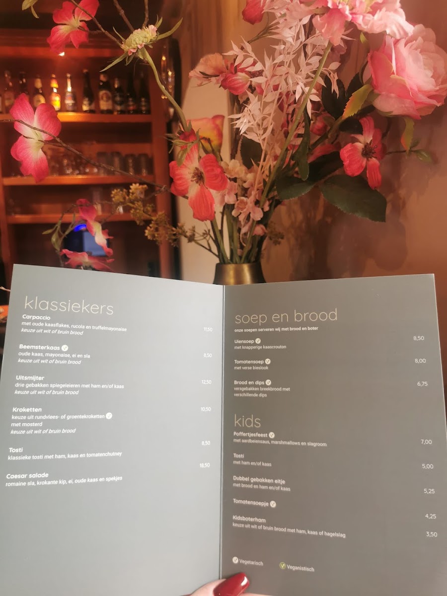 Restaurant De Kloosterhoeve Photo Menu 2