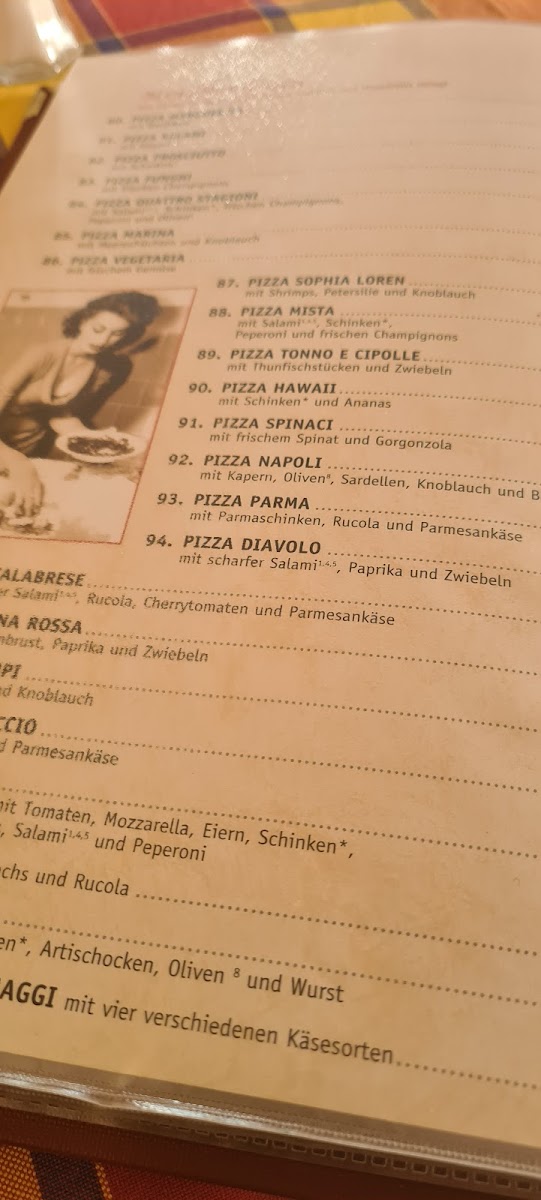 Trattoria La Marina Photo Menu 1