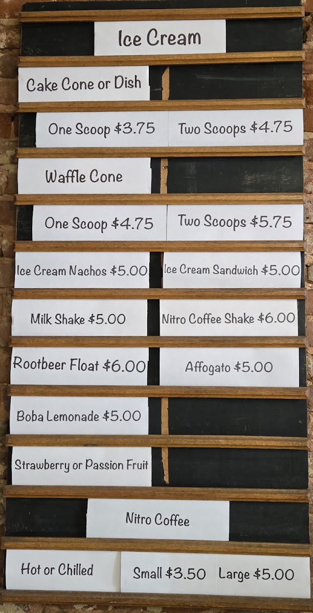 Sadie’s Sweet Shop Photo Menu 1