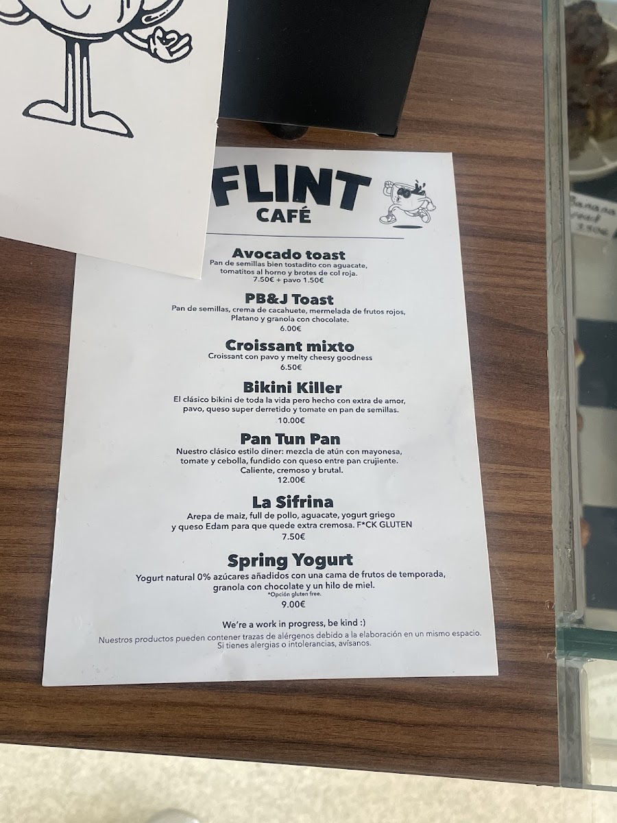 Flint café Photo Menu 4