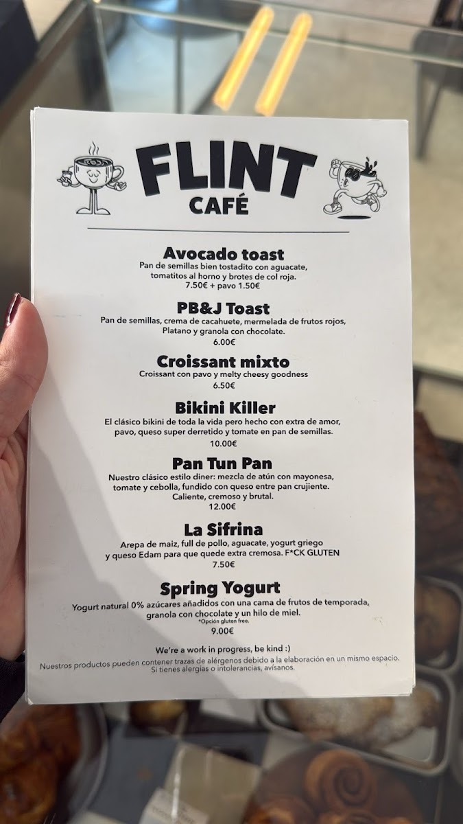 Flint café Photo Menu 5