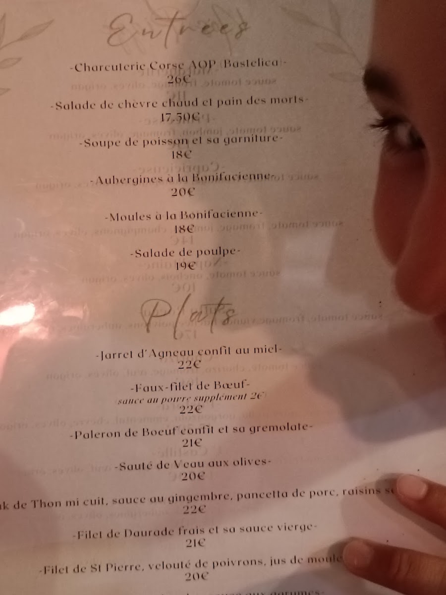 U Castillé Photo Menu 1