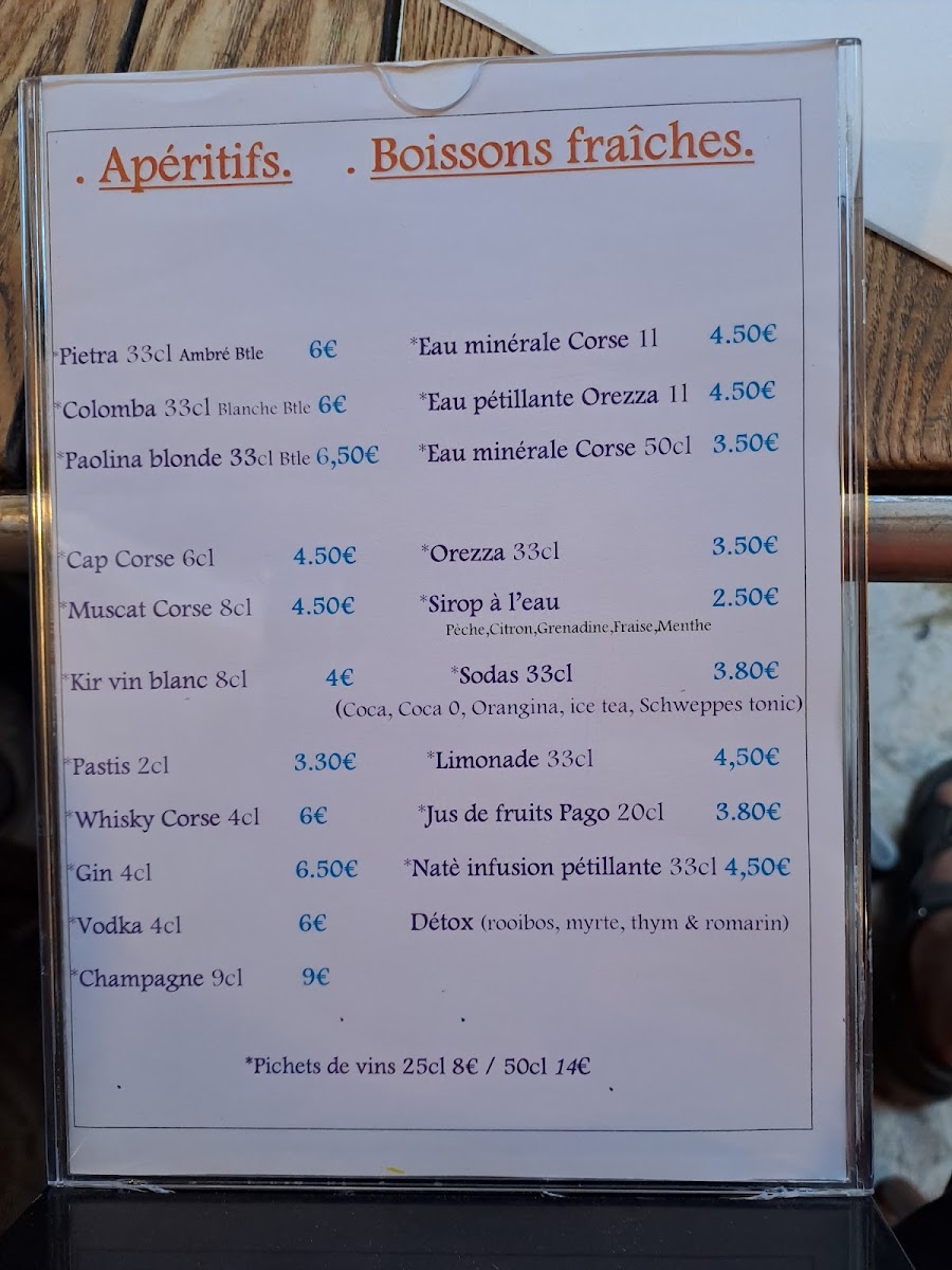 U Castillé Photo Menu 7