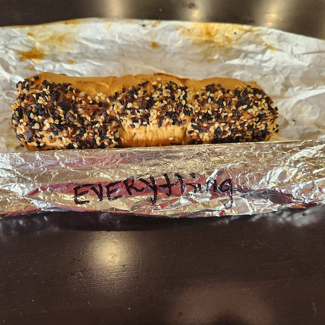 Everything Bagel Dog