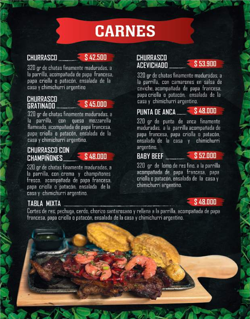 El establo Burger's Photo Menu 3