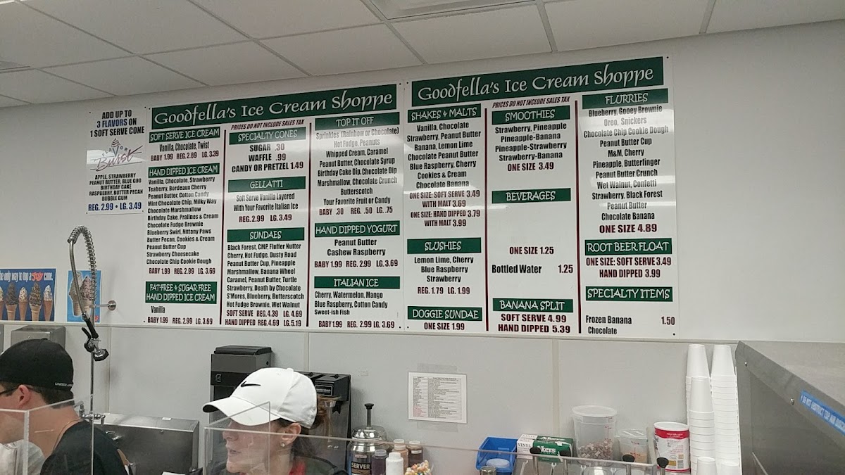 Goodfella’s Ice Cream Shoppe Photo Menu 7