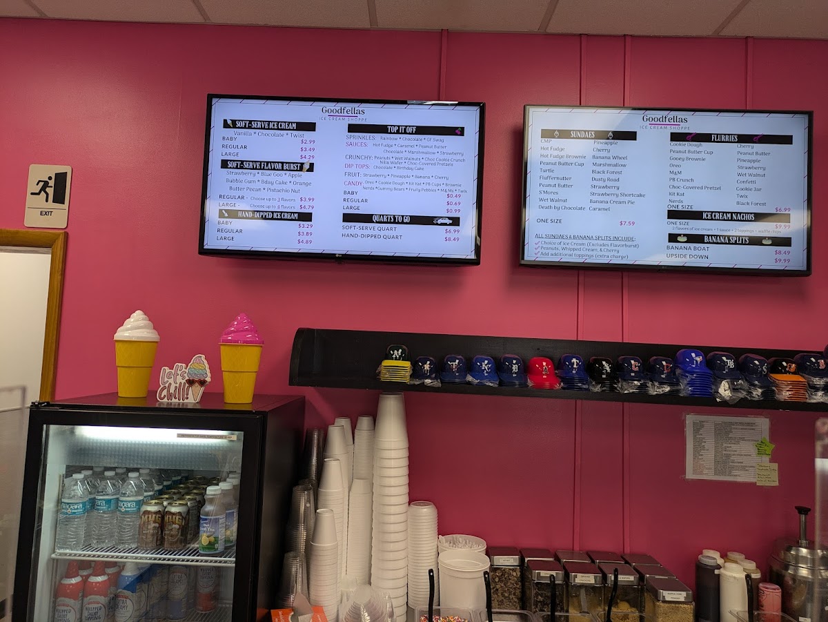 Goodfella’s Ice Cream Shoppe Photo Menu 8
