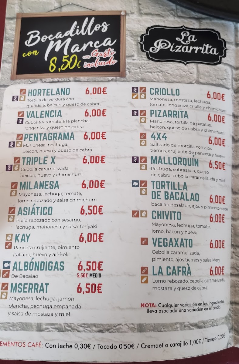 La Pizarrita (Tapeo de Mercado) Photo Menu 3