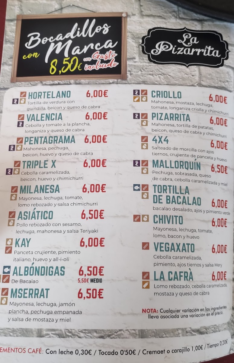 La Pizarrita (Tapeo de Mercado) Photo Menu 5