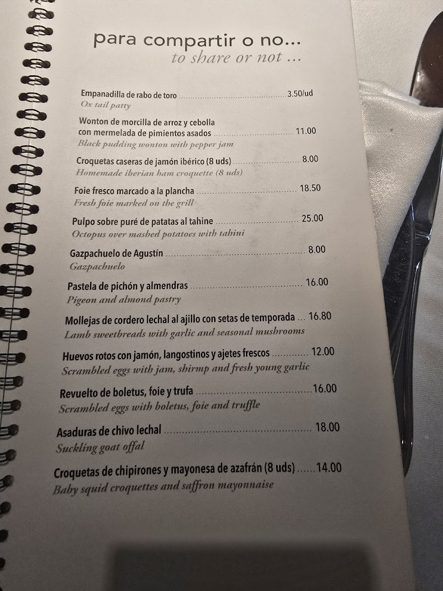 Restaurante Cienfuegos Photo Menu 4