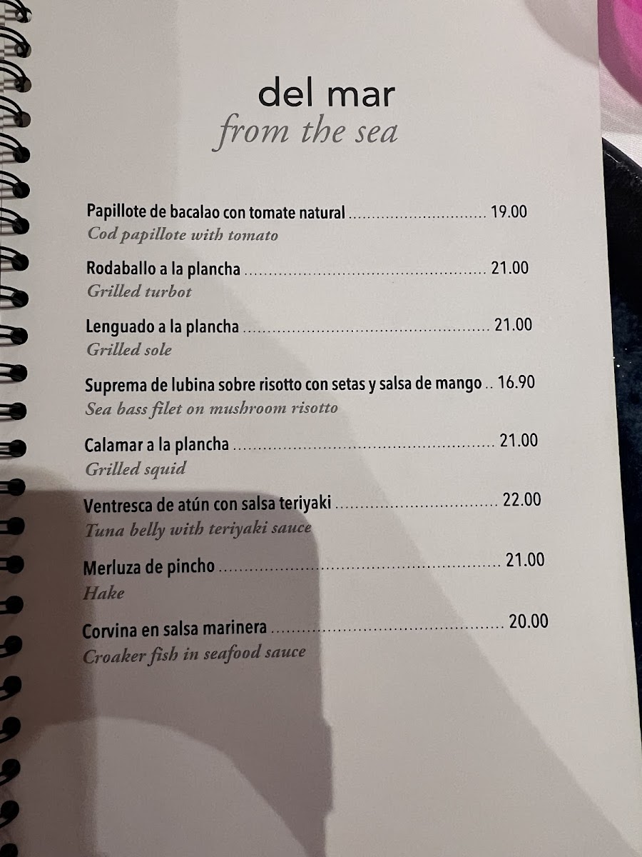 Restaurante Cienfuegos Photo Menu 9