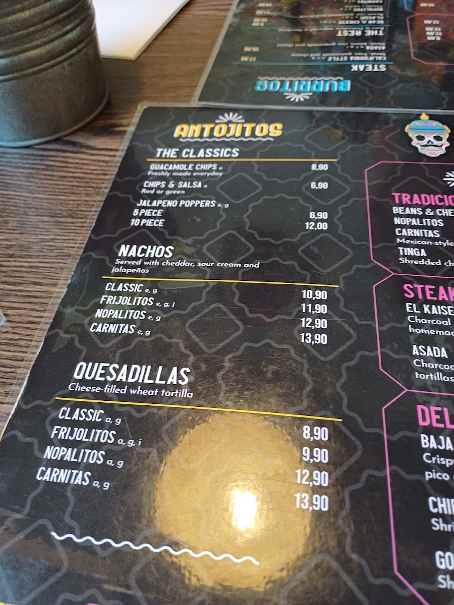 Tacos El Kaiser Photo Menu 5