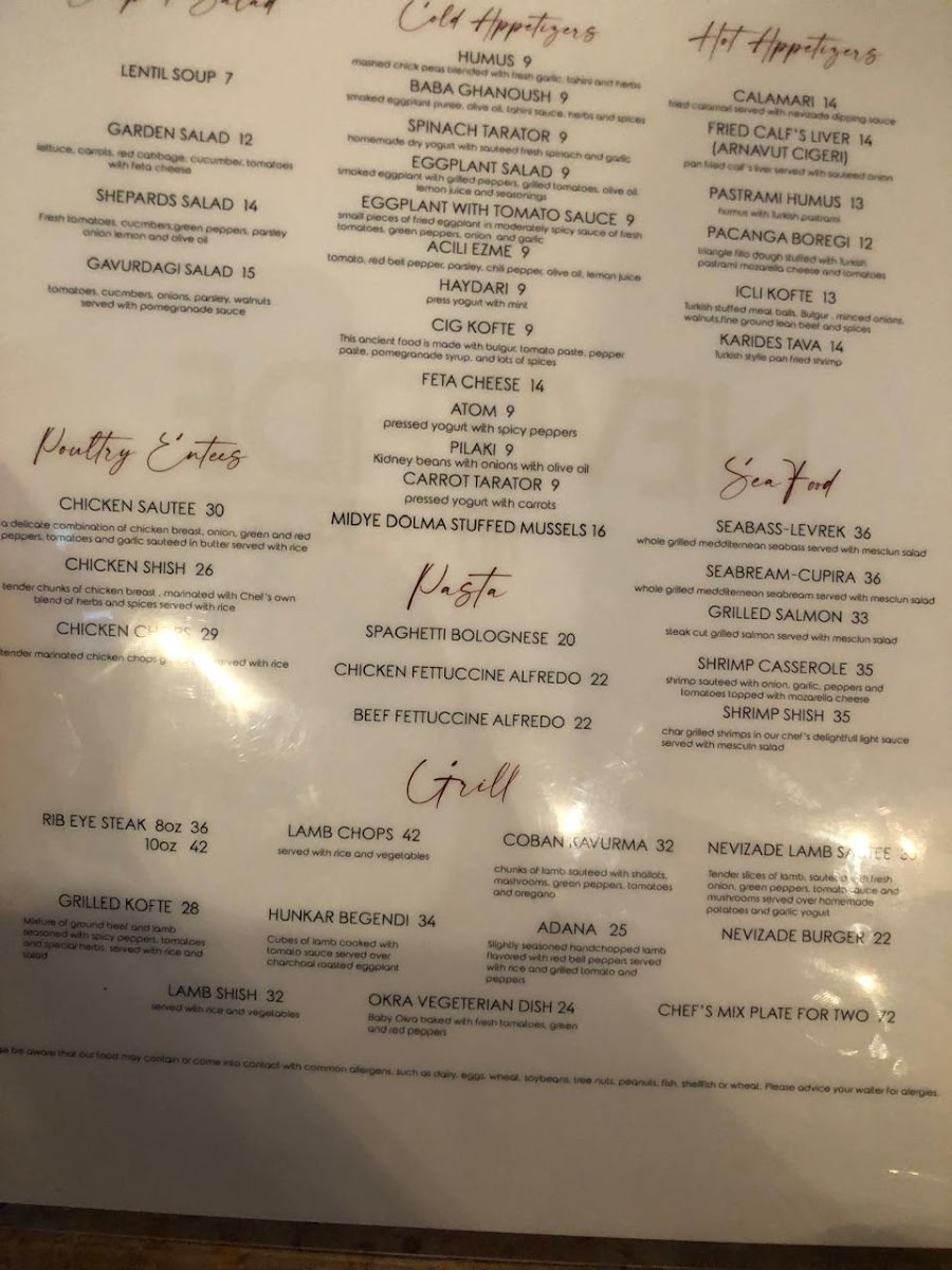 Nevizade Kitchen + Bar Photo Menu 6