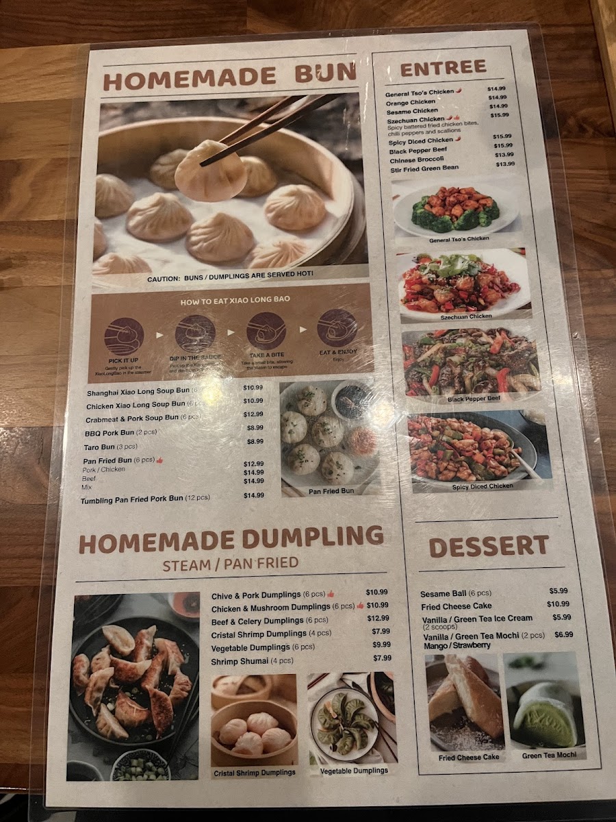 Savory Bun Photo Menu 7