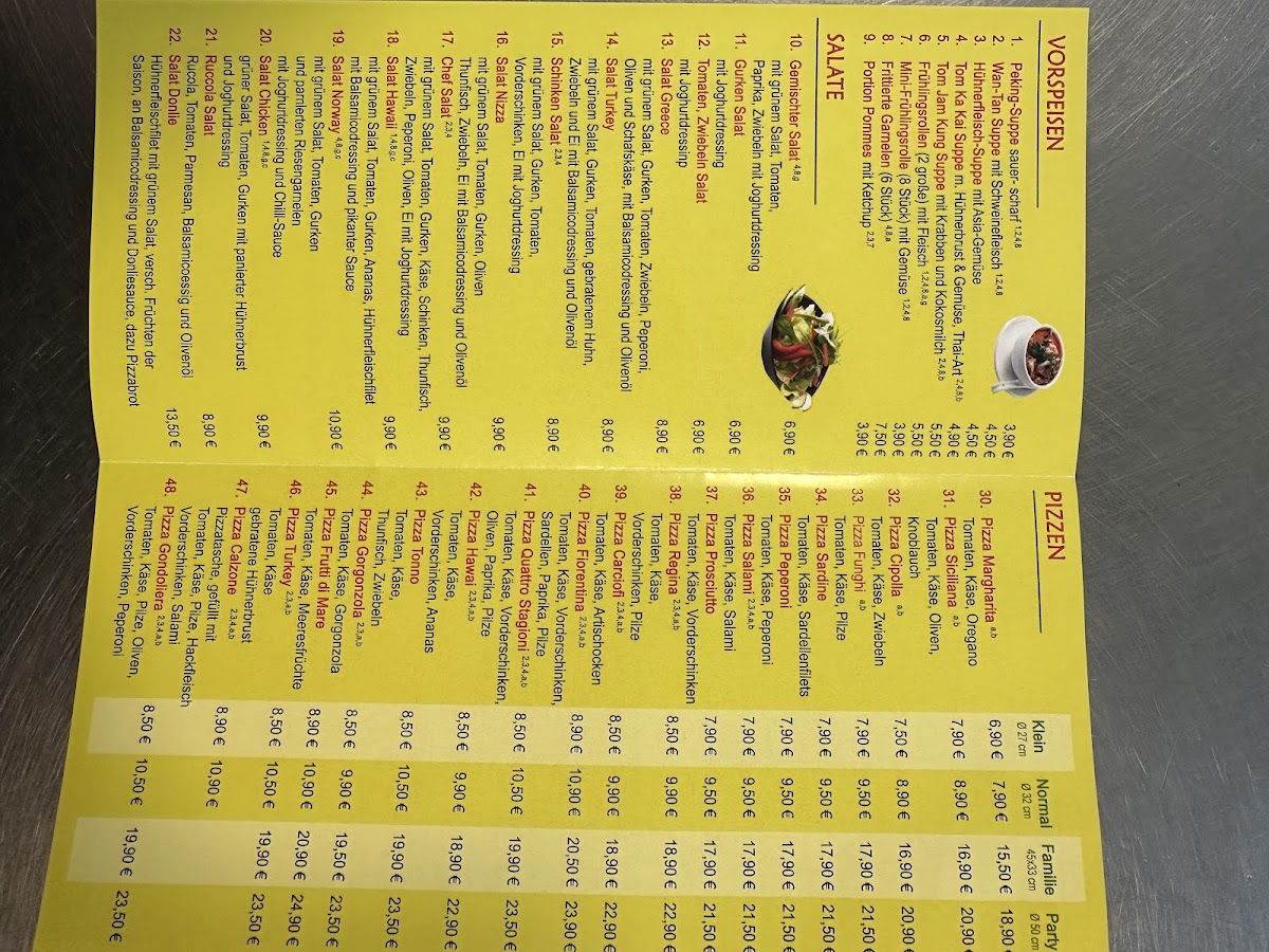 Asia Restaurant Don Lie Photo Menu 2