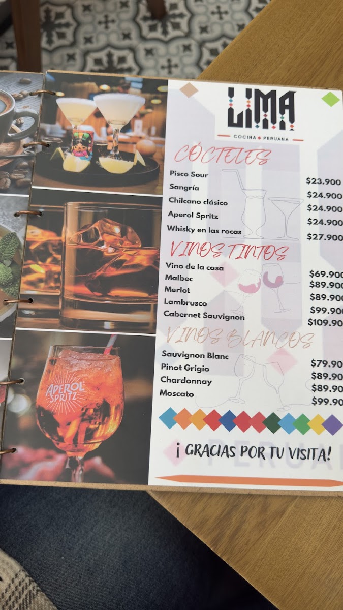 Lima Cocina Peruana Photo Menu 7
