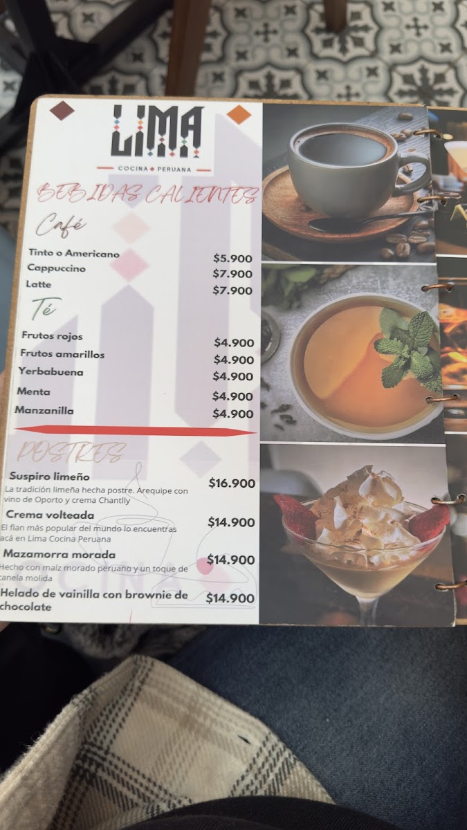 Lima Cocina Peruana Photo Menu 8