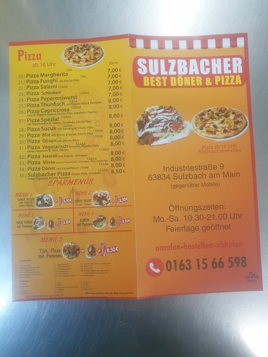 Sulzbacher Best Döner & Pizza Photo Menu 4