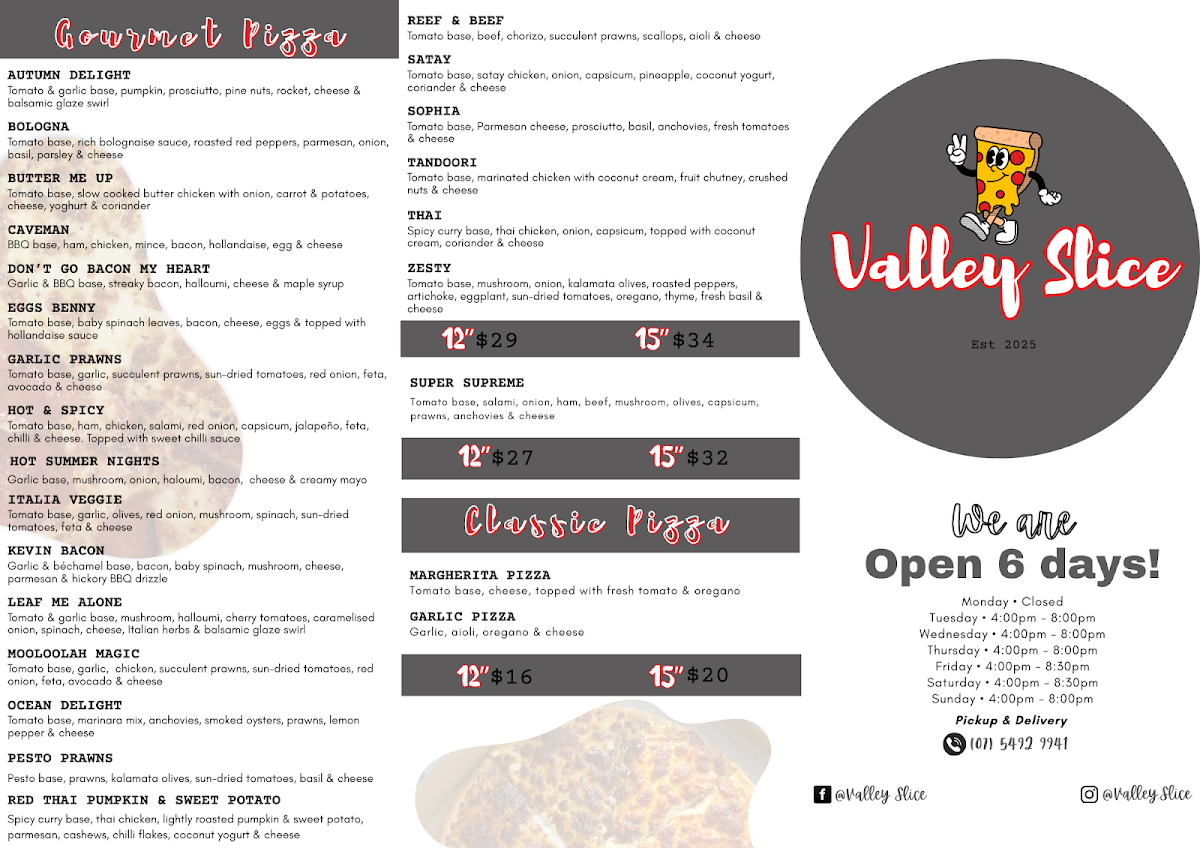 Valley Slice ???? Photo Menu 2