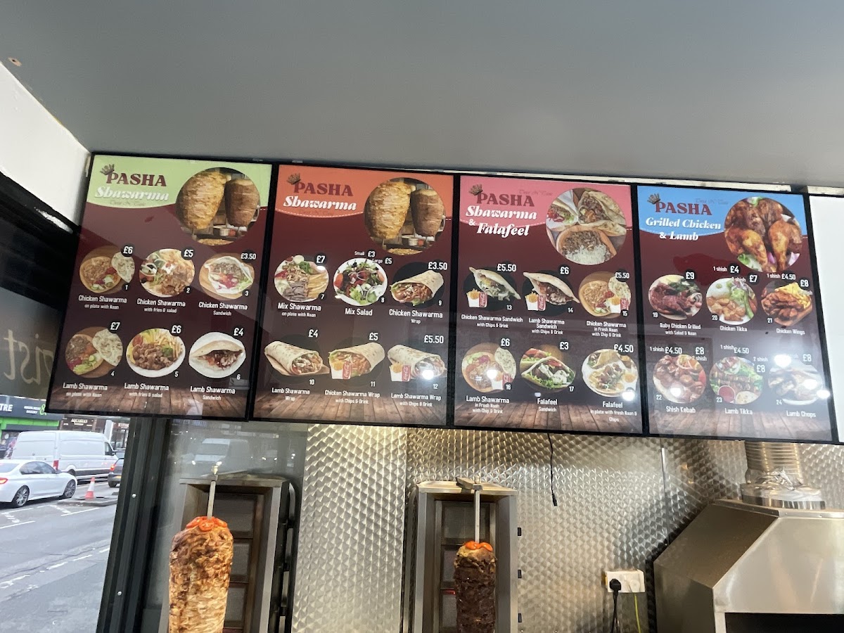 Pasha Restaurant Photo Menu 3